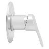 Monocomando Tahiti Para Ducha Con Salida Tecno - Plateado