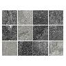 Gres Porcelánico Ardosia Black Mesh Mate - 10 x 10 cm - 1.92 m2