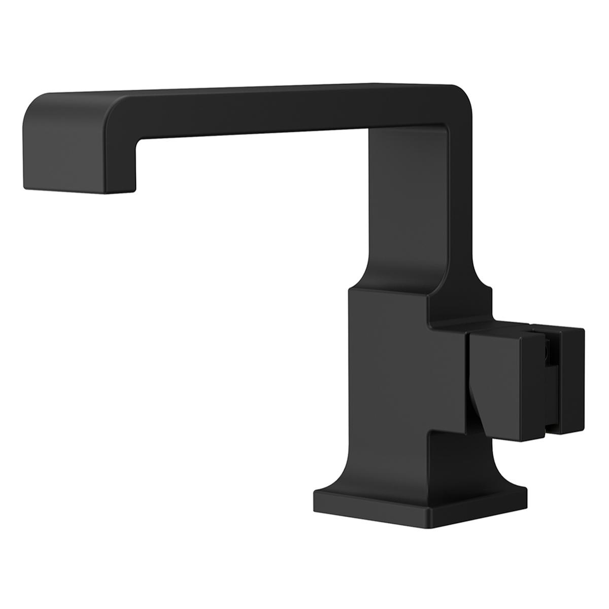 Monocomando Pfister Verve P/Lavatorio Bajo C/Desague C/Rebose Sin Perilla Acab. Matte Black