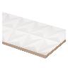 Mayolica Eliane Origami Blanco Satinado Rect. 30X90 Caja 1.62 M2