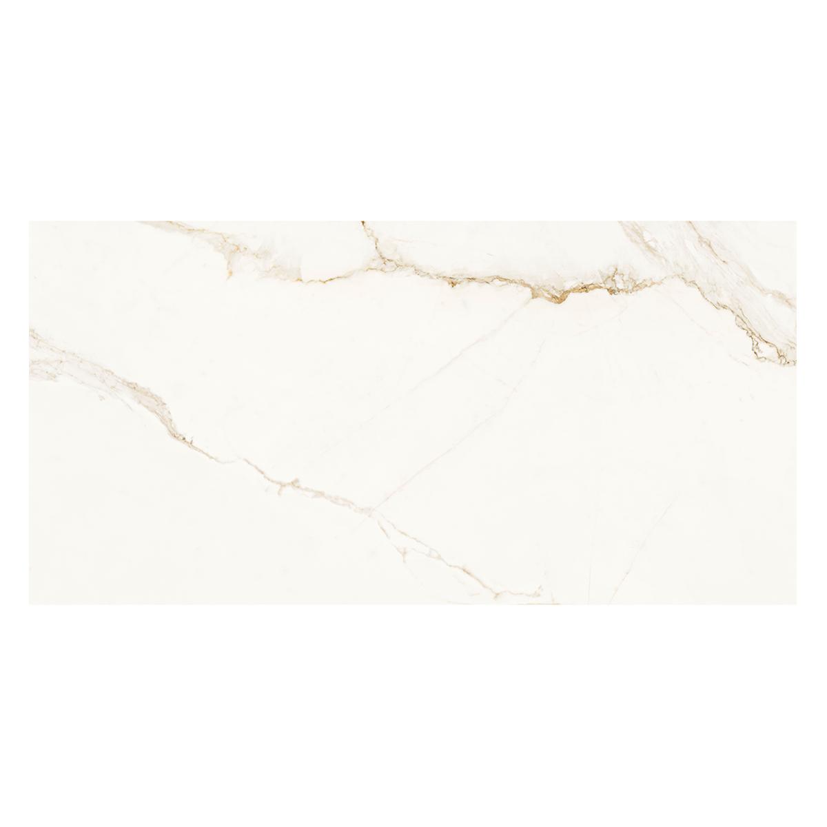 Piso Calacata Gold Pulido Rectificado - 58 x 120 cm - 2.09 m2