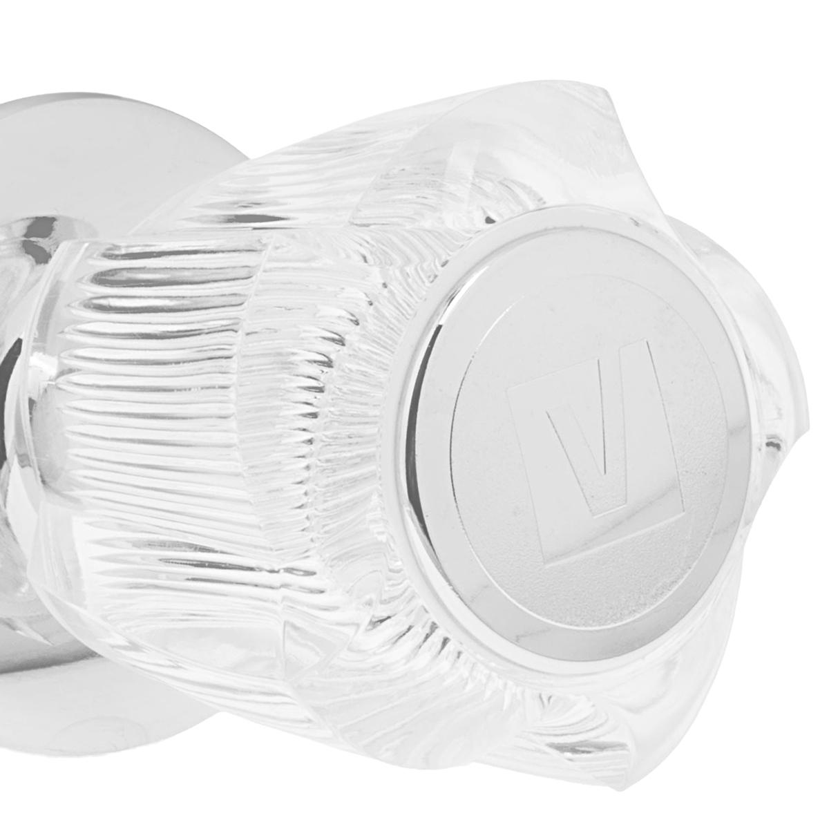 Llave Cristal Para Ducha - Plateado