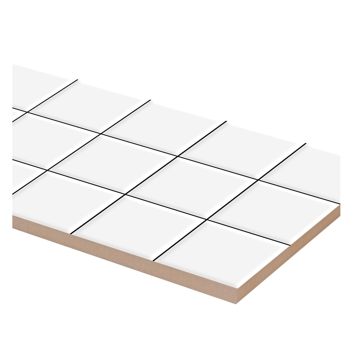 Mayólica Quadrate Blanco Brillante - 30X60 cm - 1.62 m2