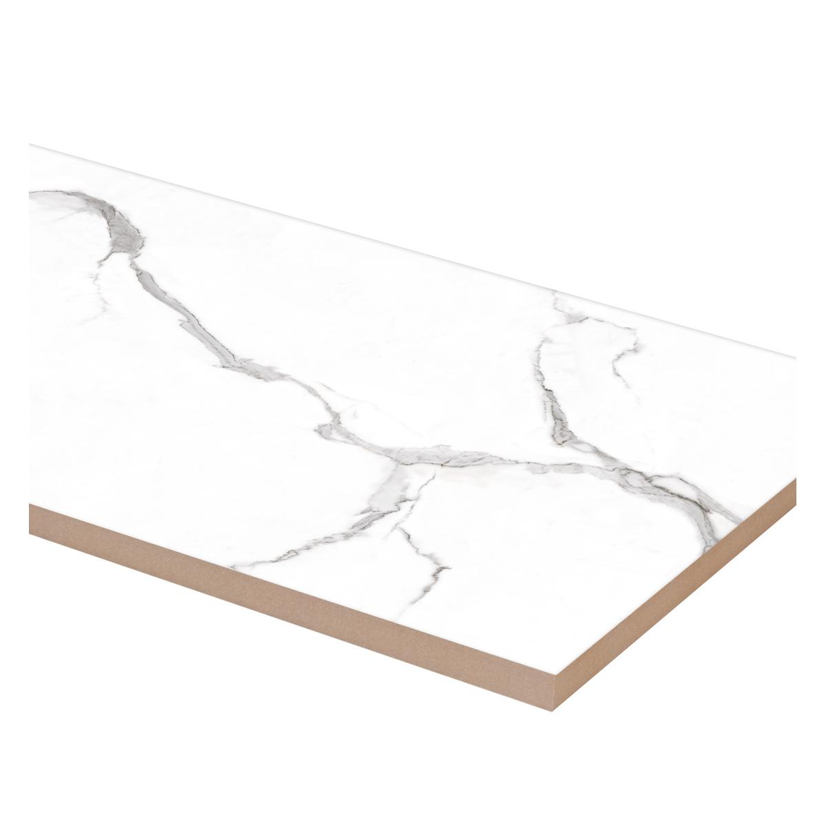 Porcelanato Quartz Calacatta Gris Brillante - 60X120 cm - 2.16 m2
