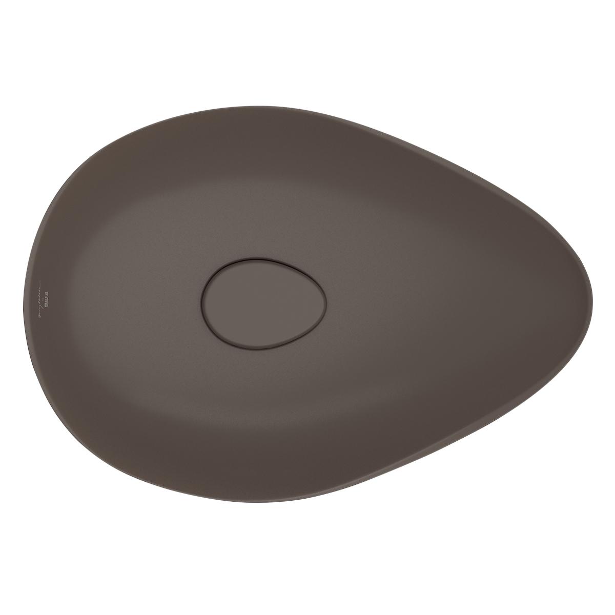 Bowl Ruy Ohtake Hoja Para Sobreponer - Café
