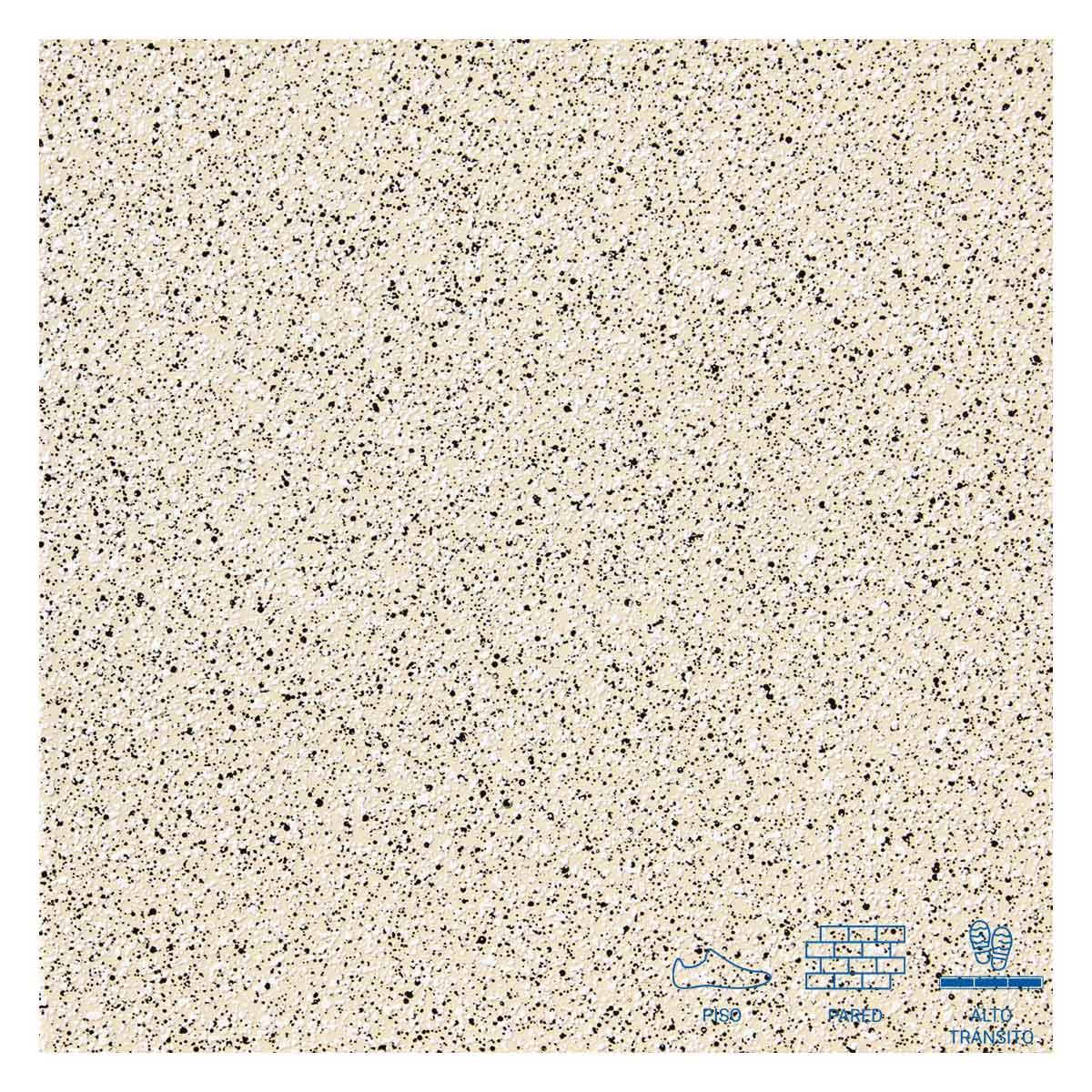 Piso Piedra Beige Granillado - 30X30 cm - 2.34 m2