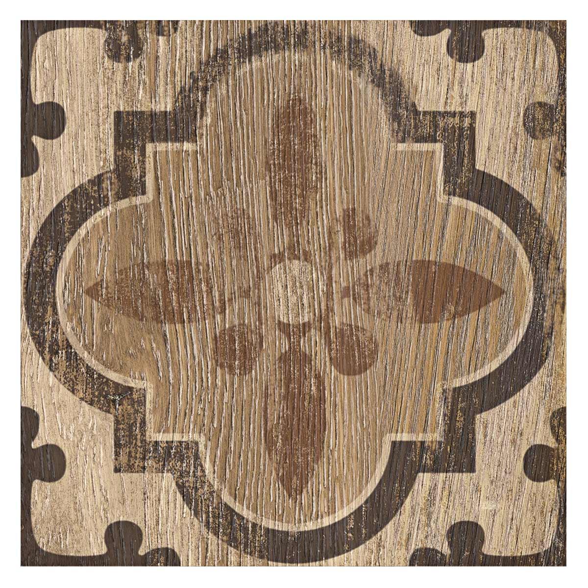 Porcelanato Hidraulicwood Moka Mate - 20x20 - 0.60 m2