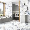 Porcelanato Crash Azul/Blanco Brillante - 60X120 cm - 1.44 m2