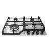 Cocina Encendido Eléctrico SOLCO063 S Collection Empotrable - Acero