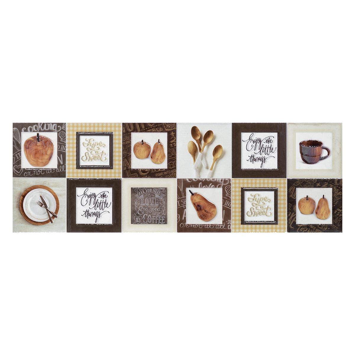 Listelo Cocoa Beige Brillante/Mate - 44.34X14.66 cm - 1 pza