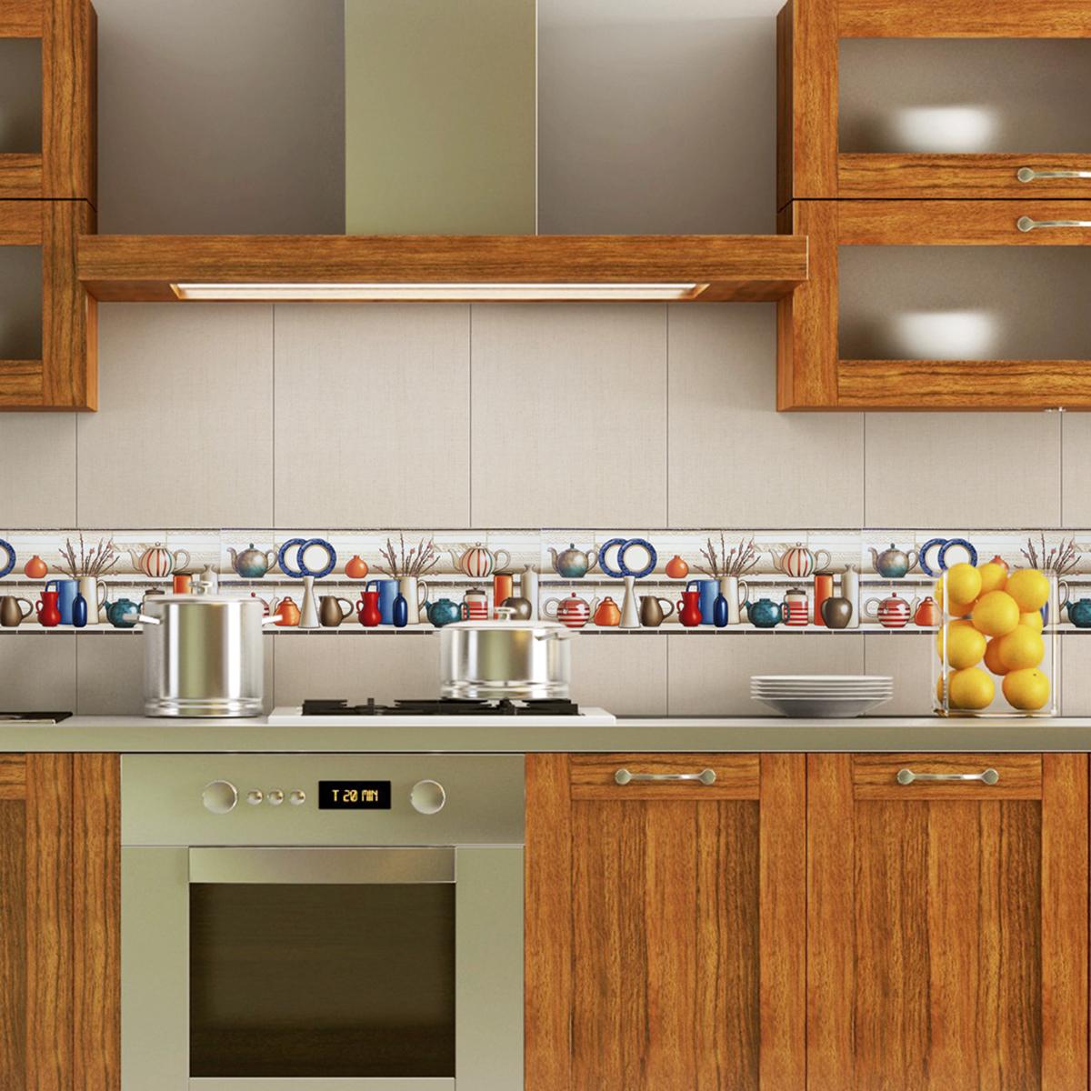 Listelo Nepal Beige Brillante - 14.6X44.3 cm - 1 pza