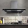 Campana Stilux S Collection Decorativa 90 cm - Negro