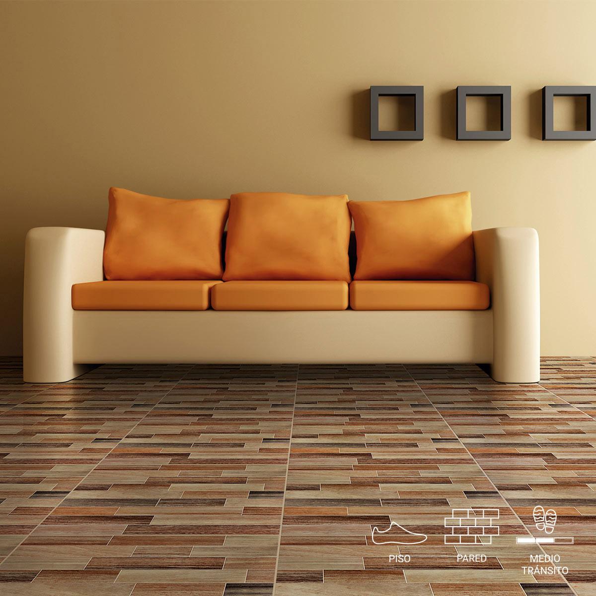 Piso Dallas Plus Beige Brillante - 45X45 cm - 2.03 m2