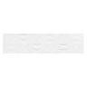 Porcelanato Luster Decor White Mate - 29.1 x 117 cm - 1.36 m2