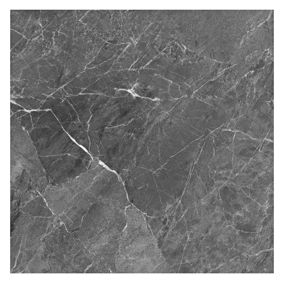 Porcelanato Emperador Gris Brillante - 60X60 cm - 1.44 m2
