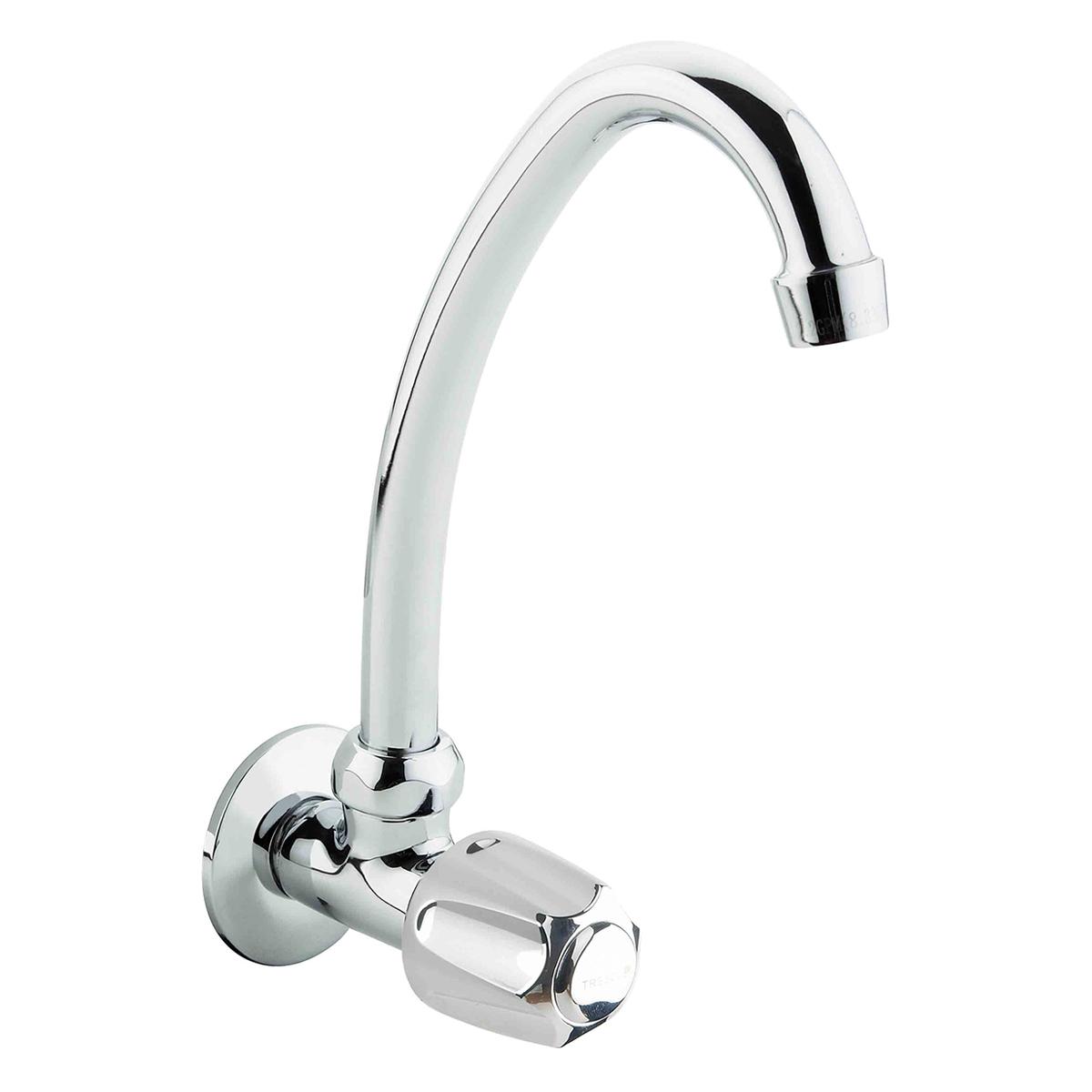 Llave Grazia Para Cocina - Plateado