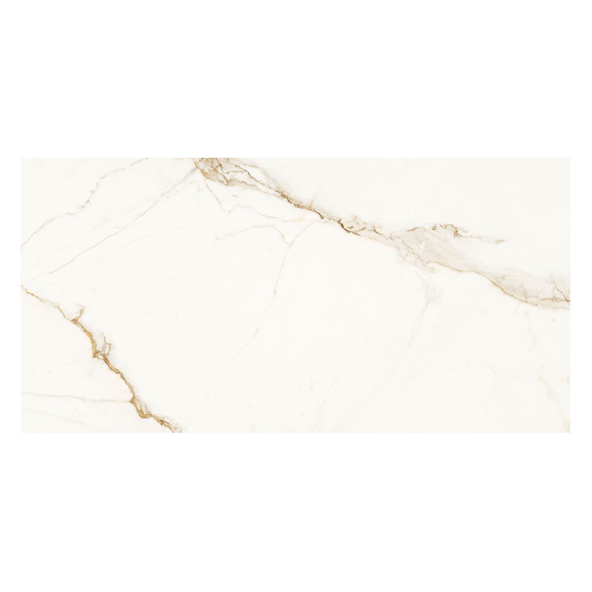 Piso Calacata Gold Pulido Rectificado - 58 x 120 cm - 2.09 m2