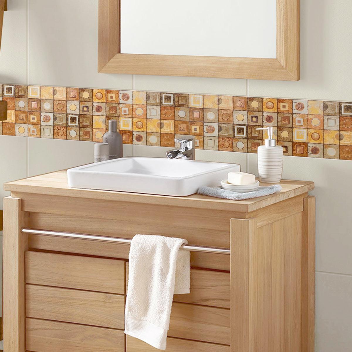 Listelo Ipanema Beige Mate - 45X15 cm - 1 pza