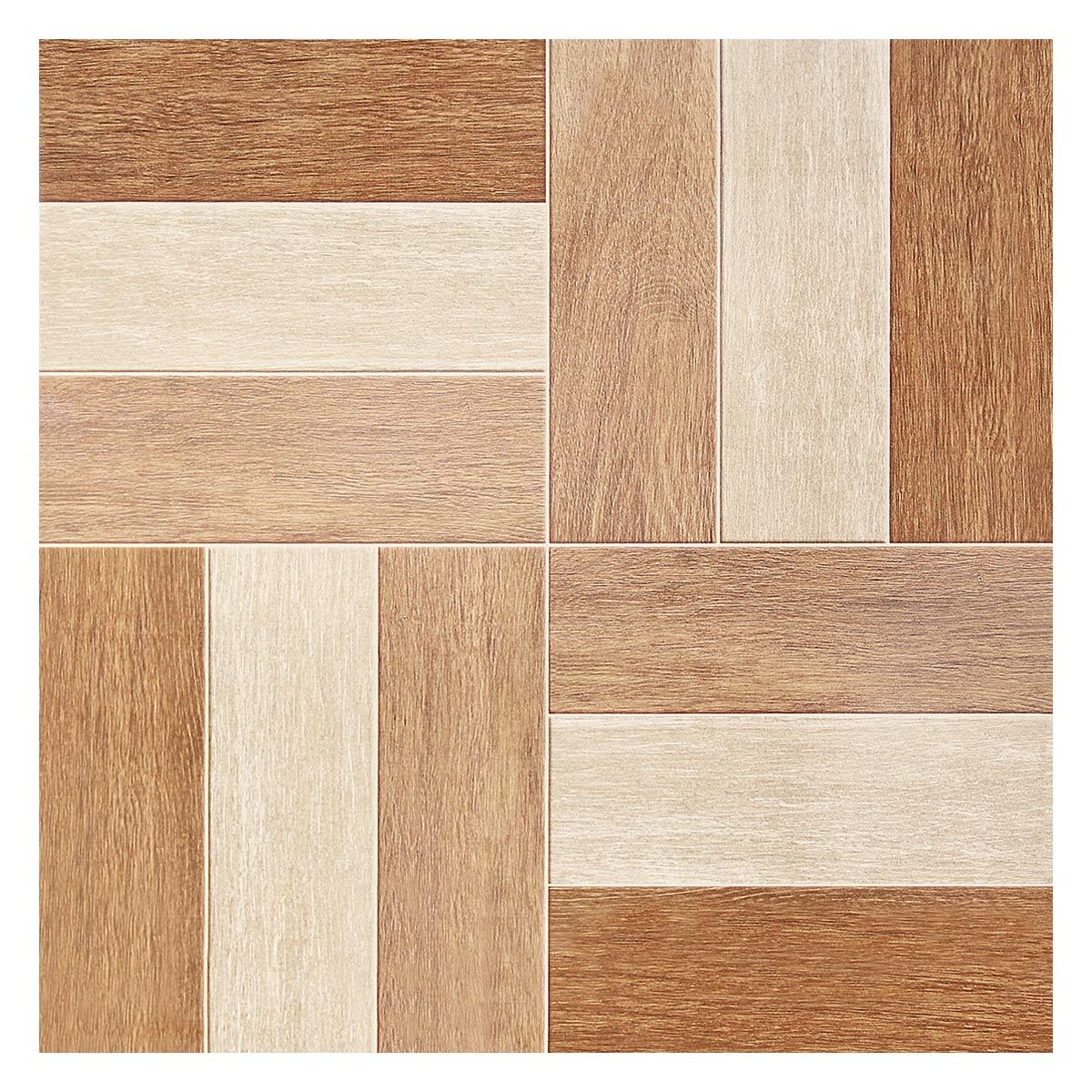 Piso Arkansas Madera Natural Brillante - 45X45 cm - 2.23 m2