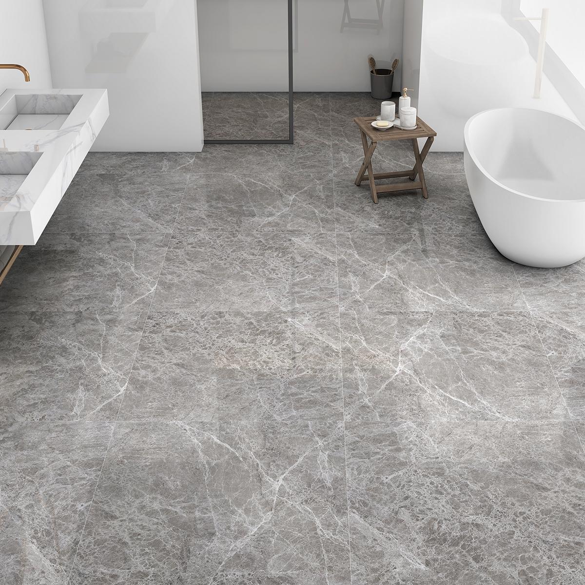 Porcelanato Cassinelli Design Lizard Grey Mate Dest Rect 80X80 Caja 1.28 M2