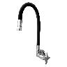 Llave Sestri Para Lavadero Pico Flexible - Negro