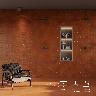 Porcelanato Luster Brown Natural Rectificado - 58.4 x 117 cm - 1.37 m2