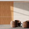 Gres Porcelánico Caoba Wood Panel - 58 x 58 cm - 1.38 m2