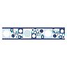 Listelo Rash Azul HD - 8.6 x 45 cm