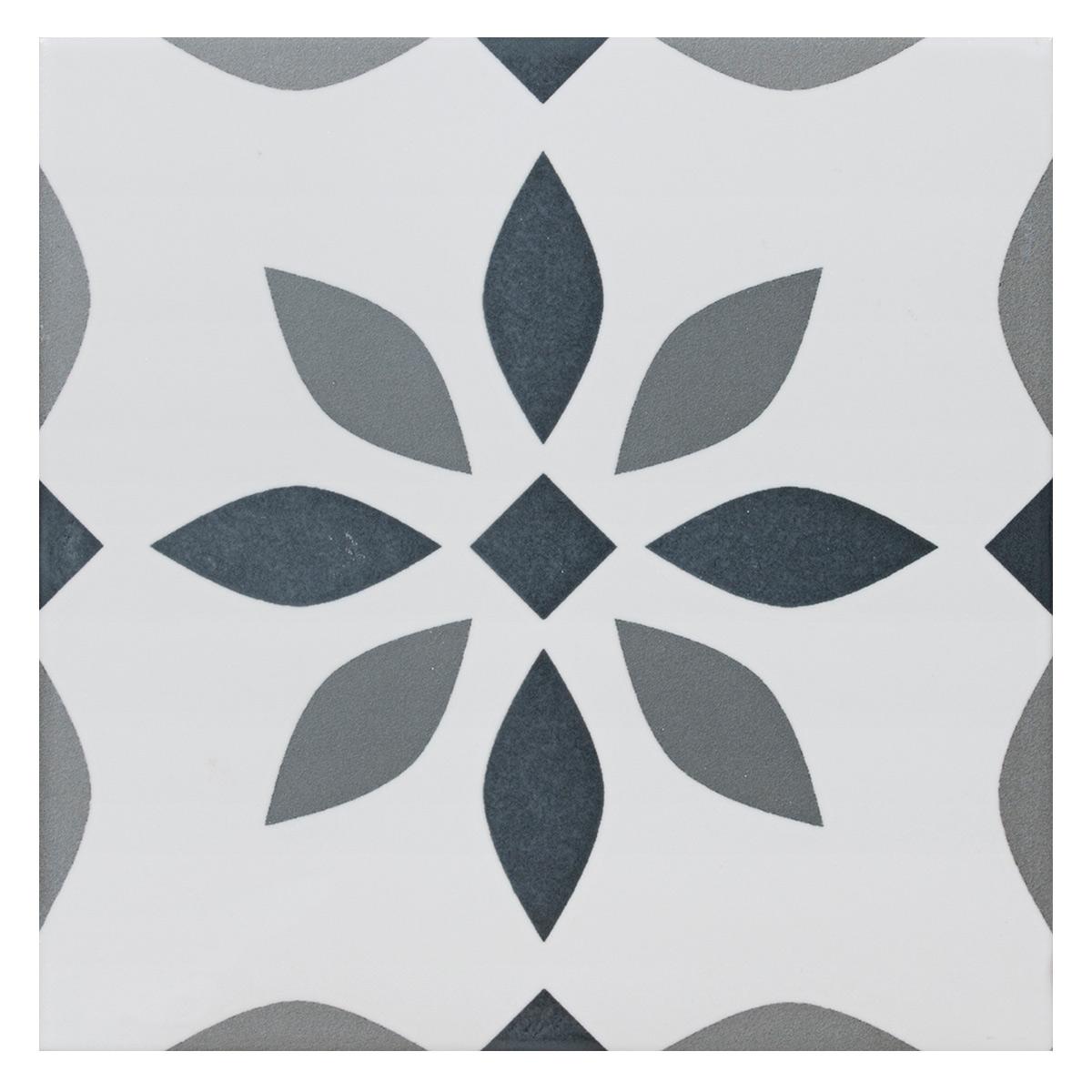 Porcelanato Denia Gris Mate - 22.3X22.3 cm - 1.00 m2