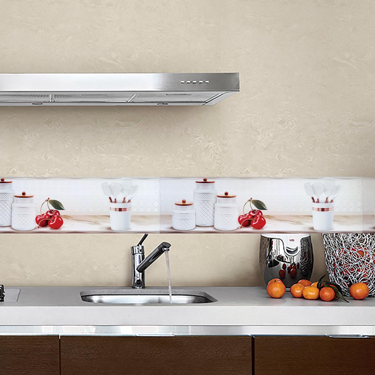 Listelo Gracia Blanco Brillante - 17X60 cm - 1 pza