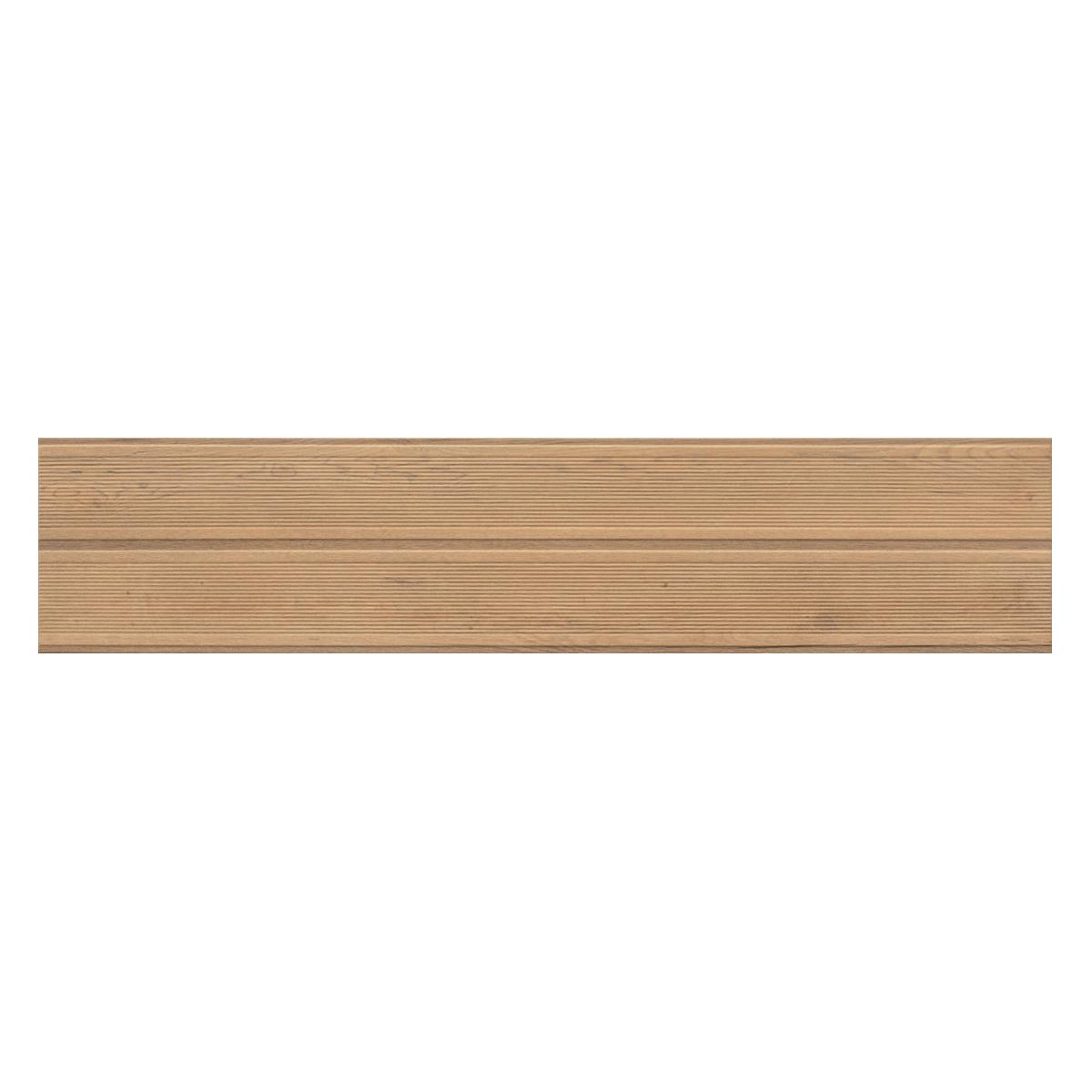 Porcelanato Bali Deck Camel Mate Rectificado - 19 x 90 cm - 1.54 m2
