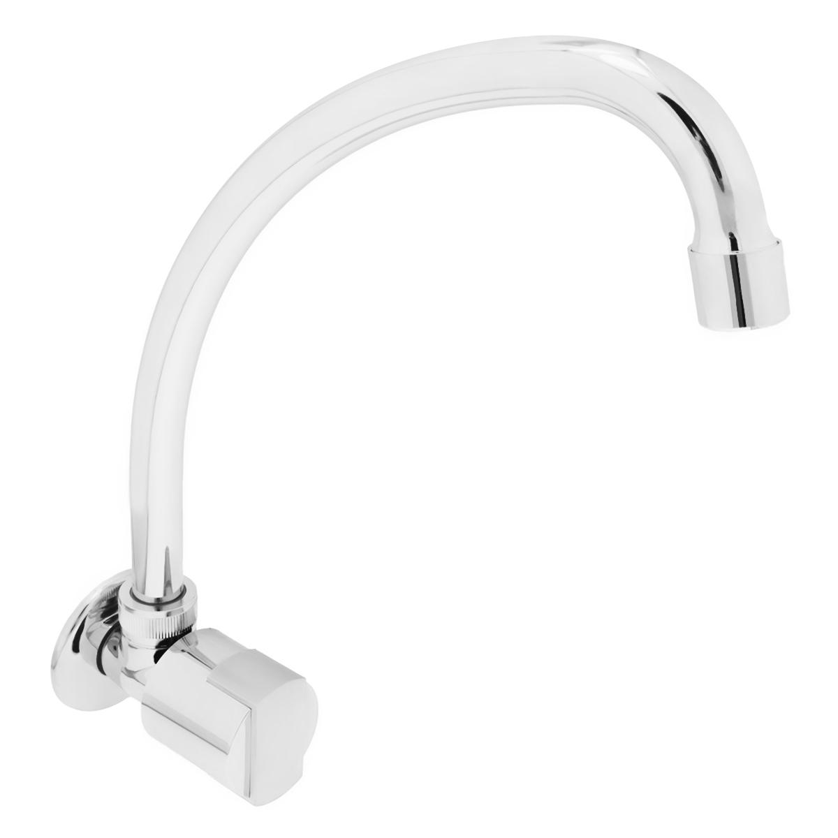 Llave Buzios Para Lavadero - Plateado