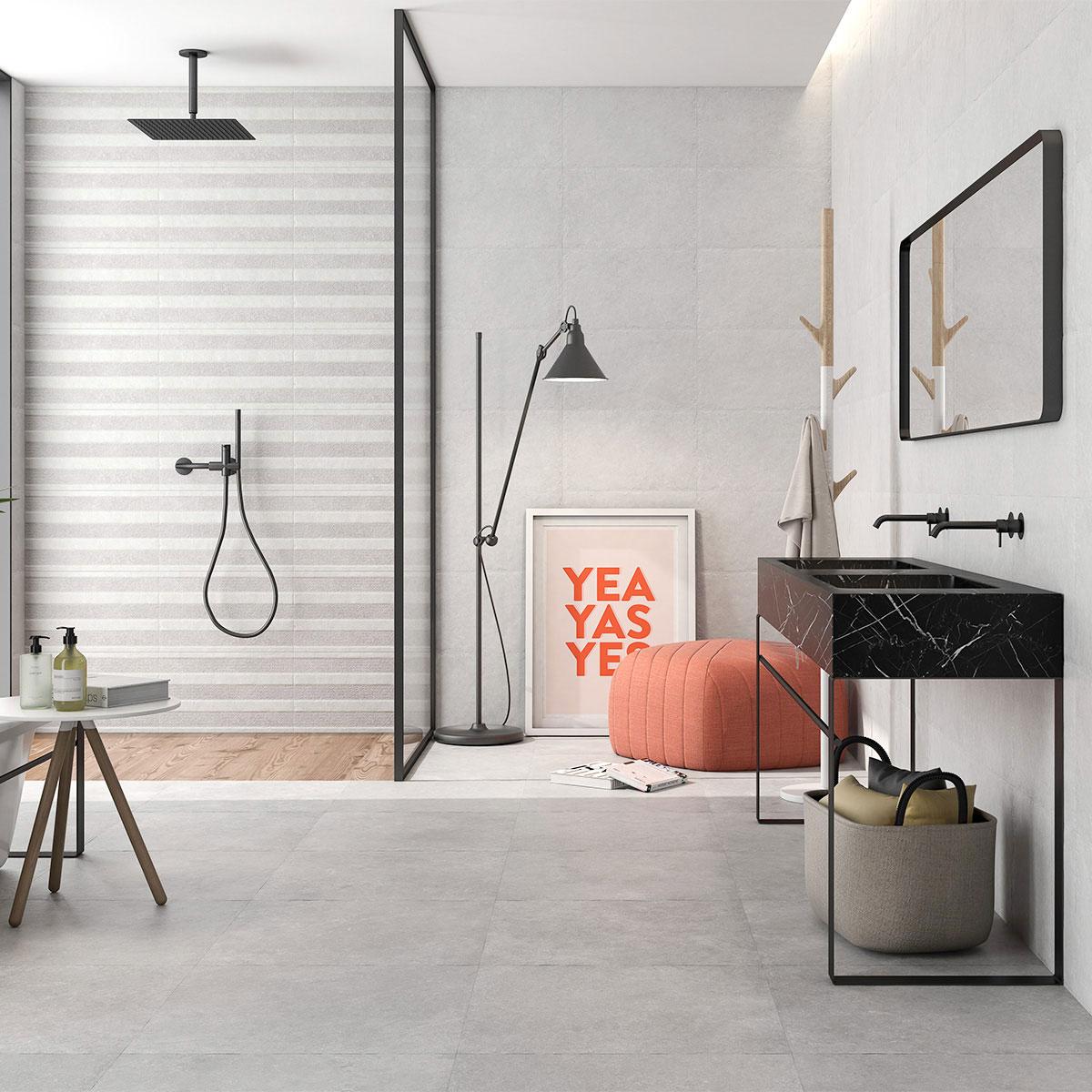 Mayólica Ramsey Rlv Perla Mate - 33.3X55 cm - 1.84 m2