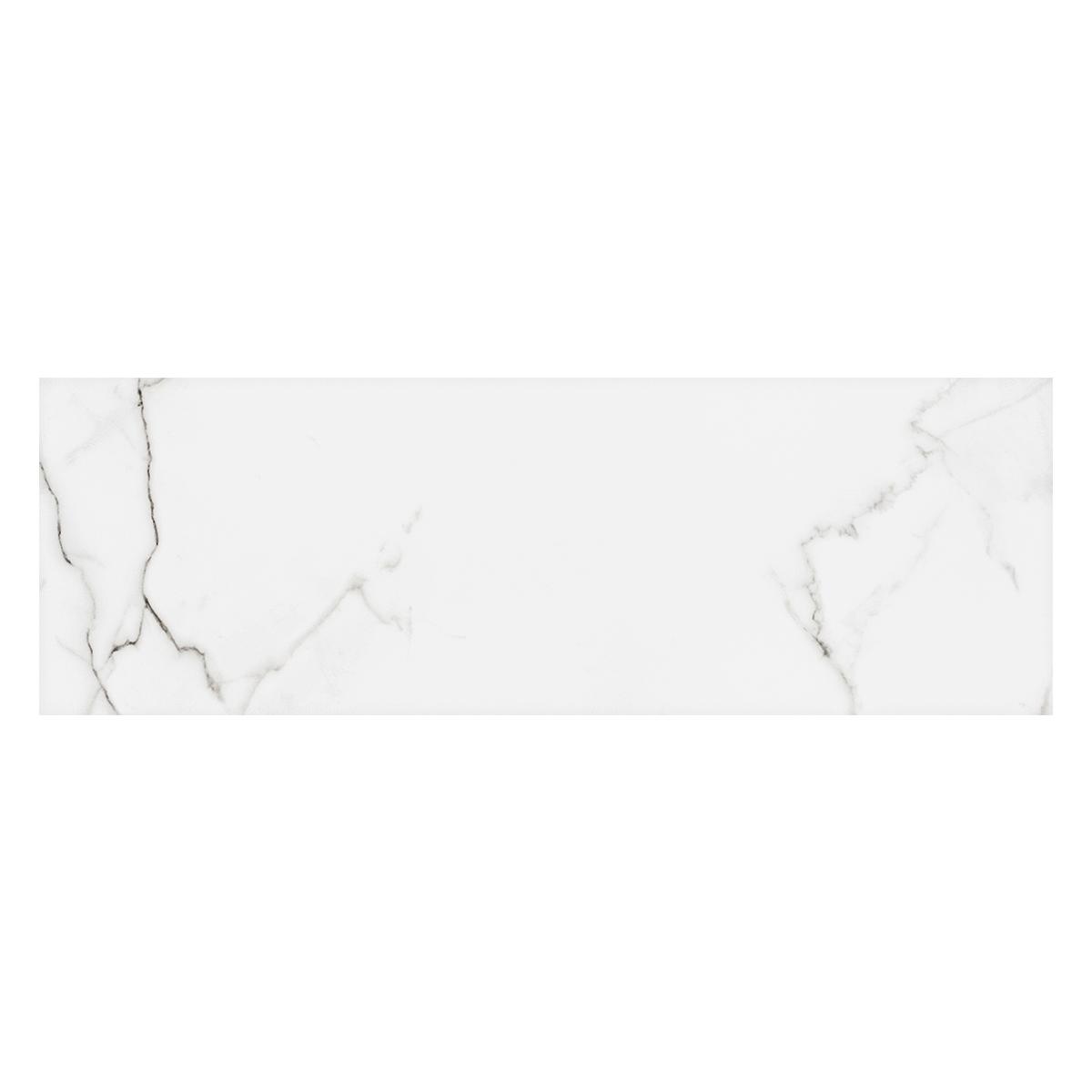Mayólica Carrara Blanco/Gris Mate - 30X90.2 cm - 1.62 m2