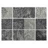 Gres Porcelánico Ardosia Black Mesh Mate - 10 x 10 cm - 1.92 m2