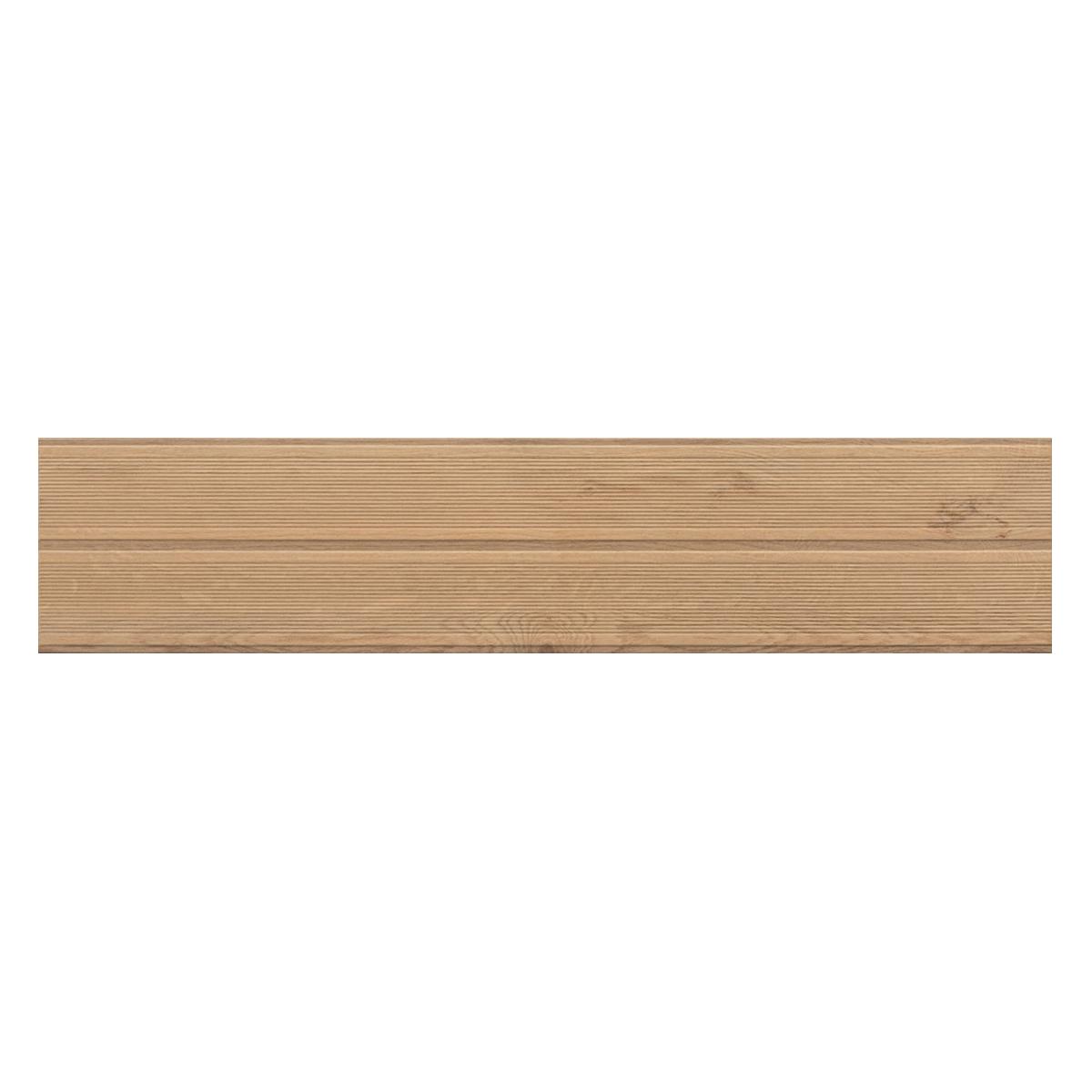 Porcelanato Bali Deck Camel Mate Rectificado - 19 x 90 cm - 1.54 m2