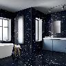 Porcelanato Kebon Negro Pulido - 60X120 cm - 1.44 m2