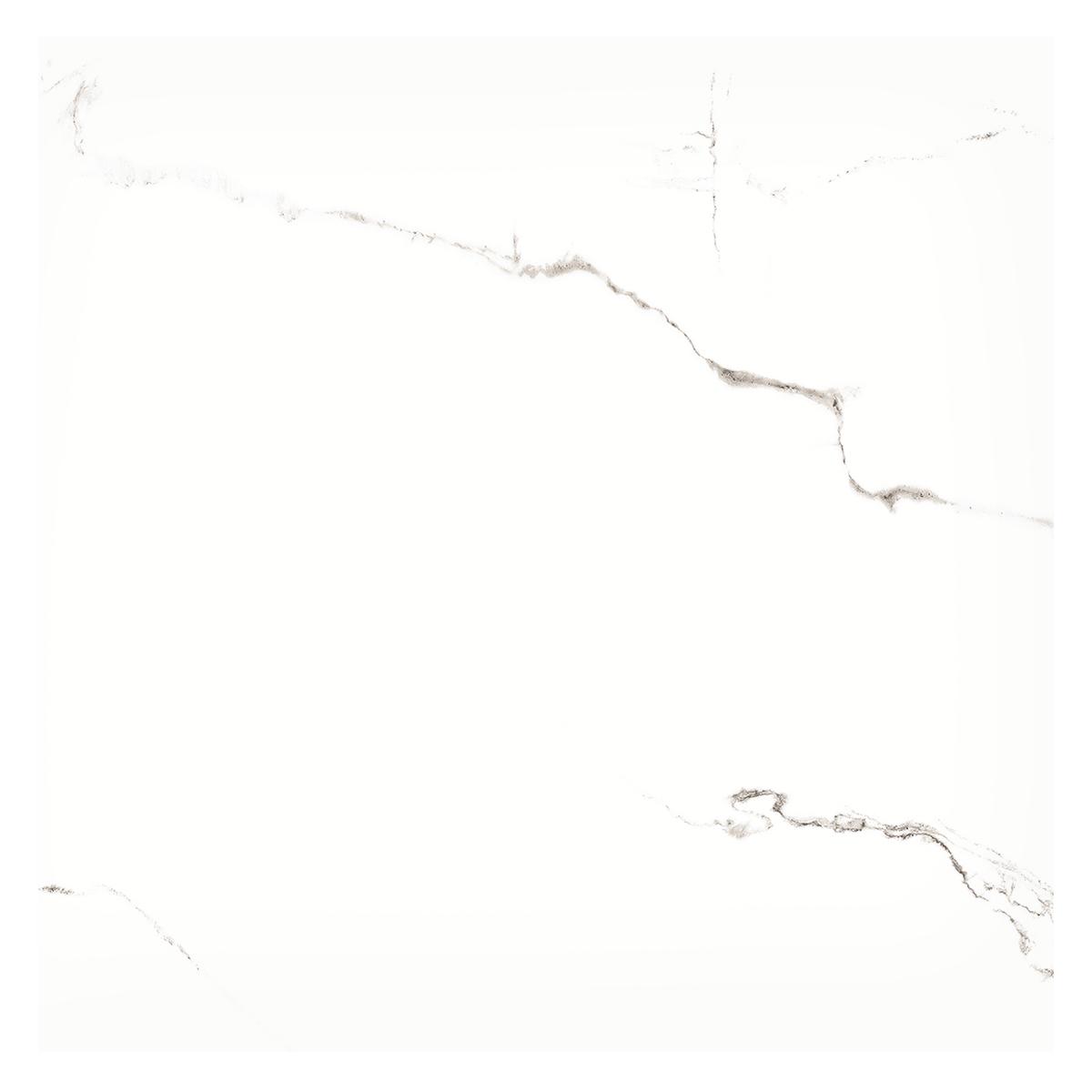 Porcelanato Statuario Blanco Pulido - 60X60 cm - 1.44 m2