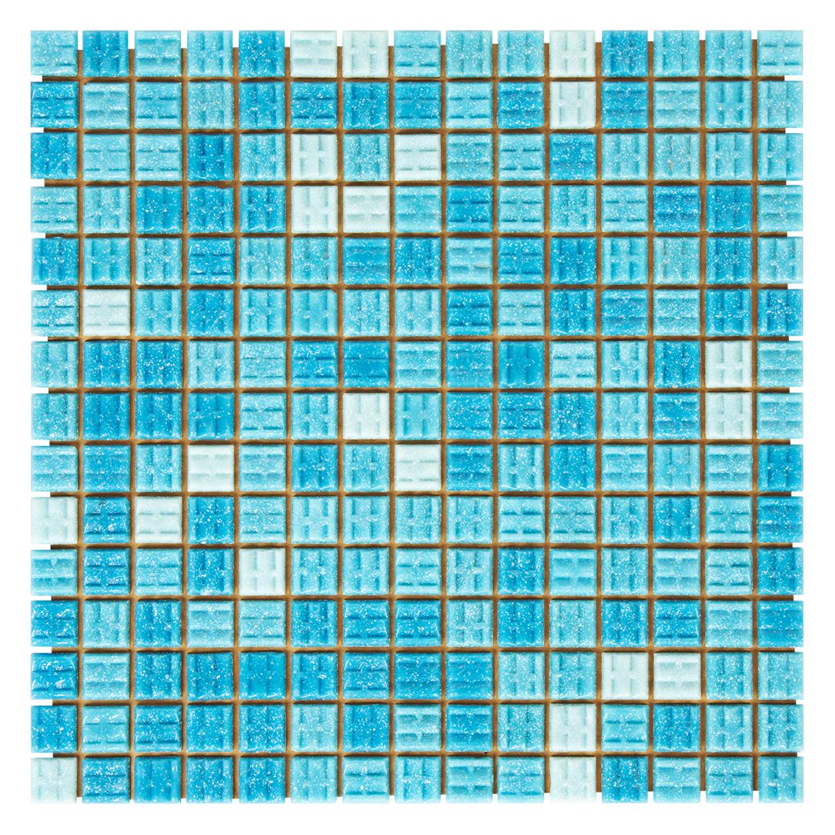 Pepelma Comp Azul Brillante - 32.7X32.7 cm - 4.28 m2