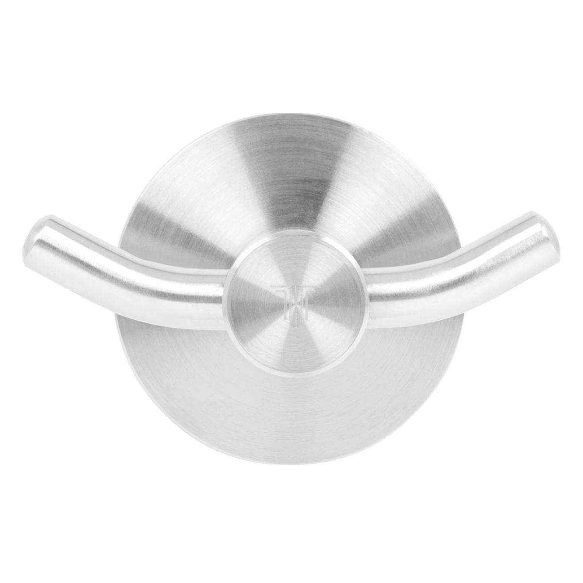 Perchero Helios Doble Para Baño Cromado