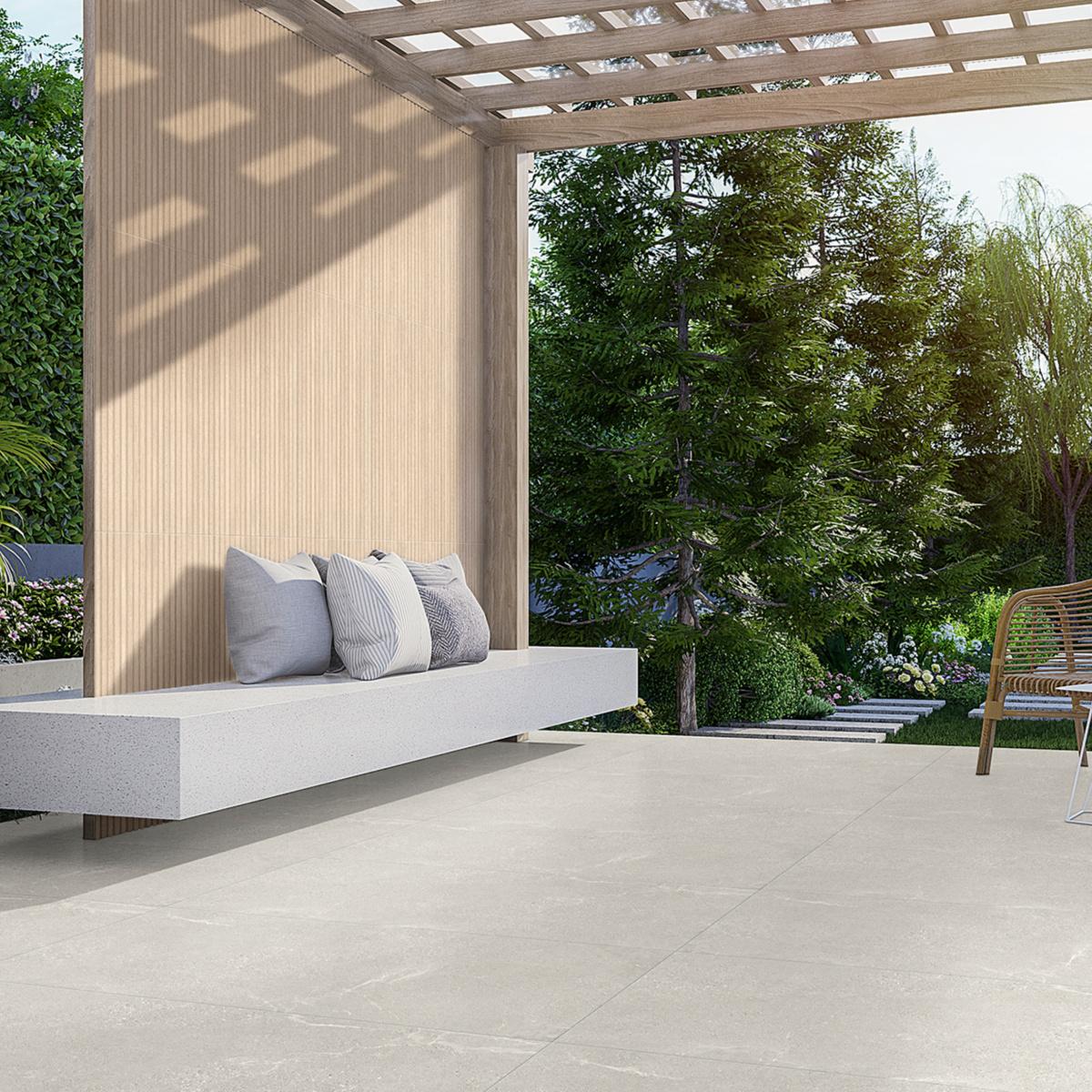 Gres Porcelánico Nuez Wood Panel - 58 x 118 cm - 1.38 m2