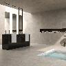Porcelanato Roden Beige Mate - 45X90 cm - 1.21 m2