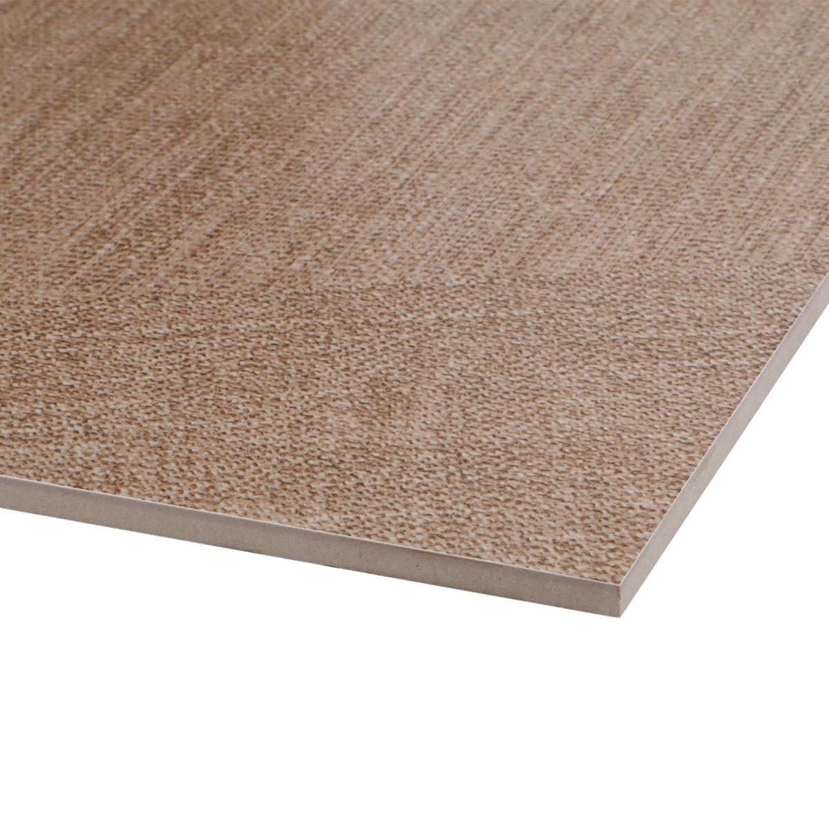Porcelanato Textil Beige Mate - 60X60 cm - 1.44 m2