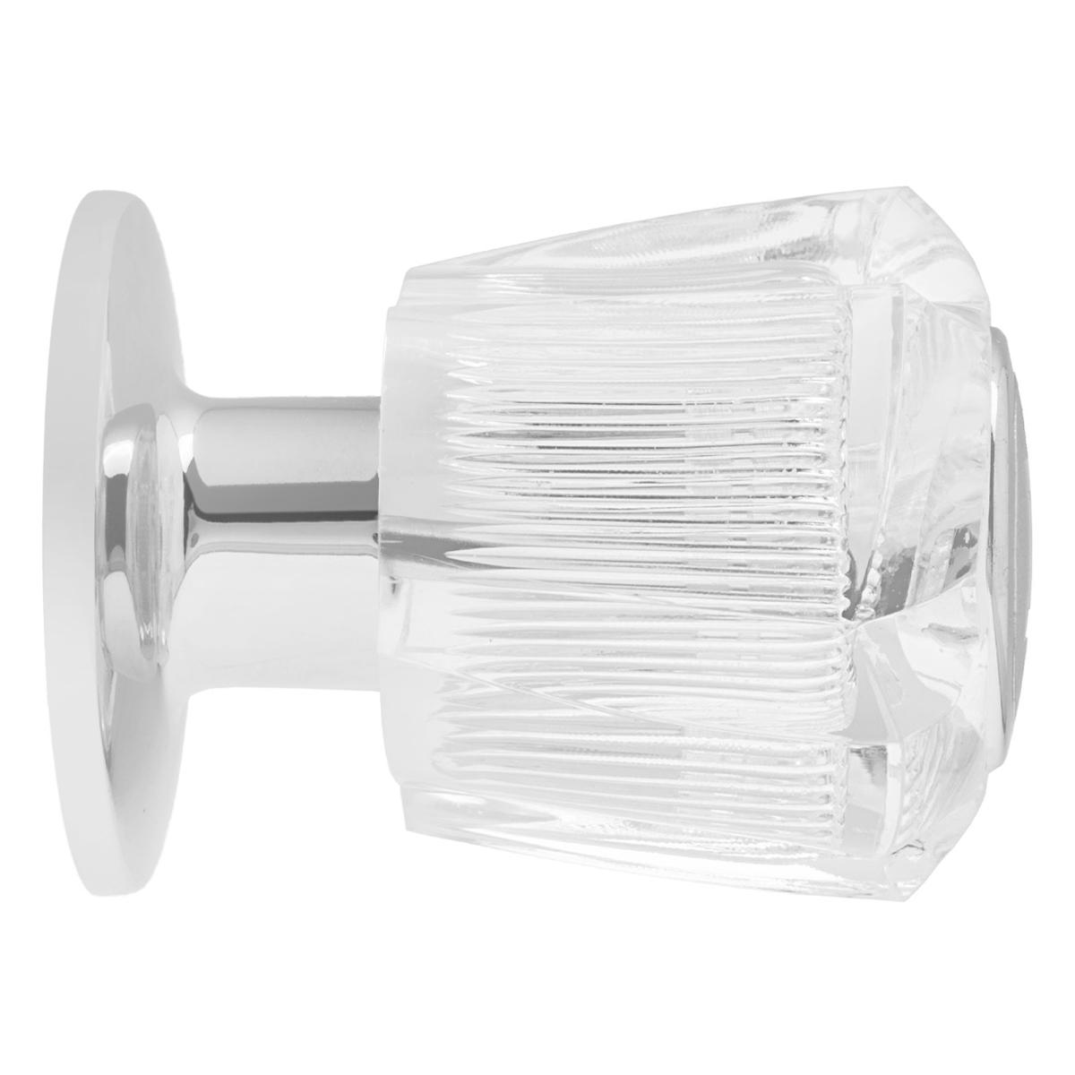 Llave Cristal Para Ducha - Plateado