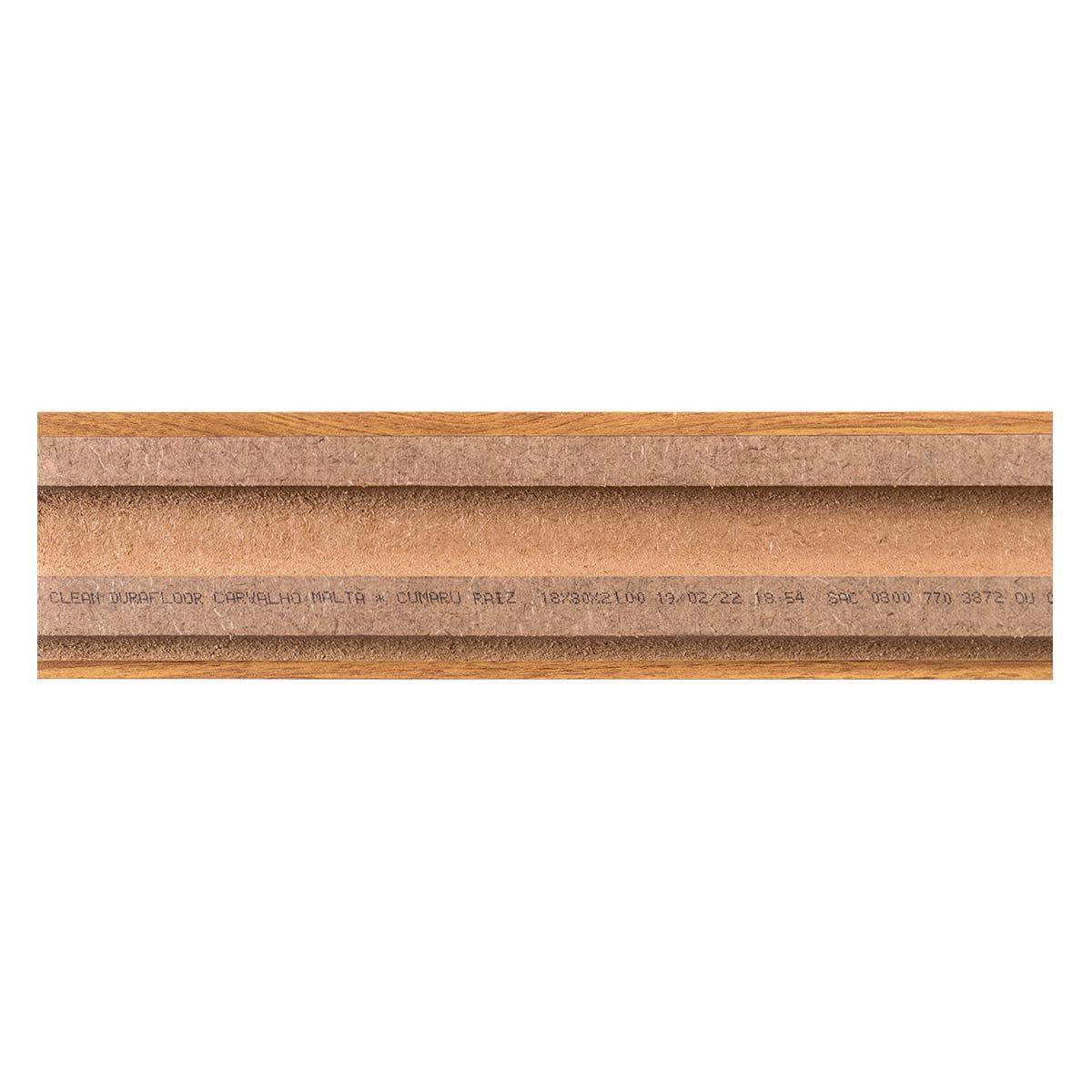 Zócalo Nature Cumaru Raiz Beige Mate - 8X210 cm