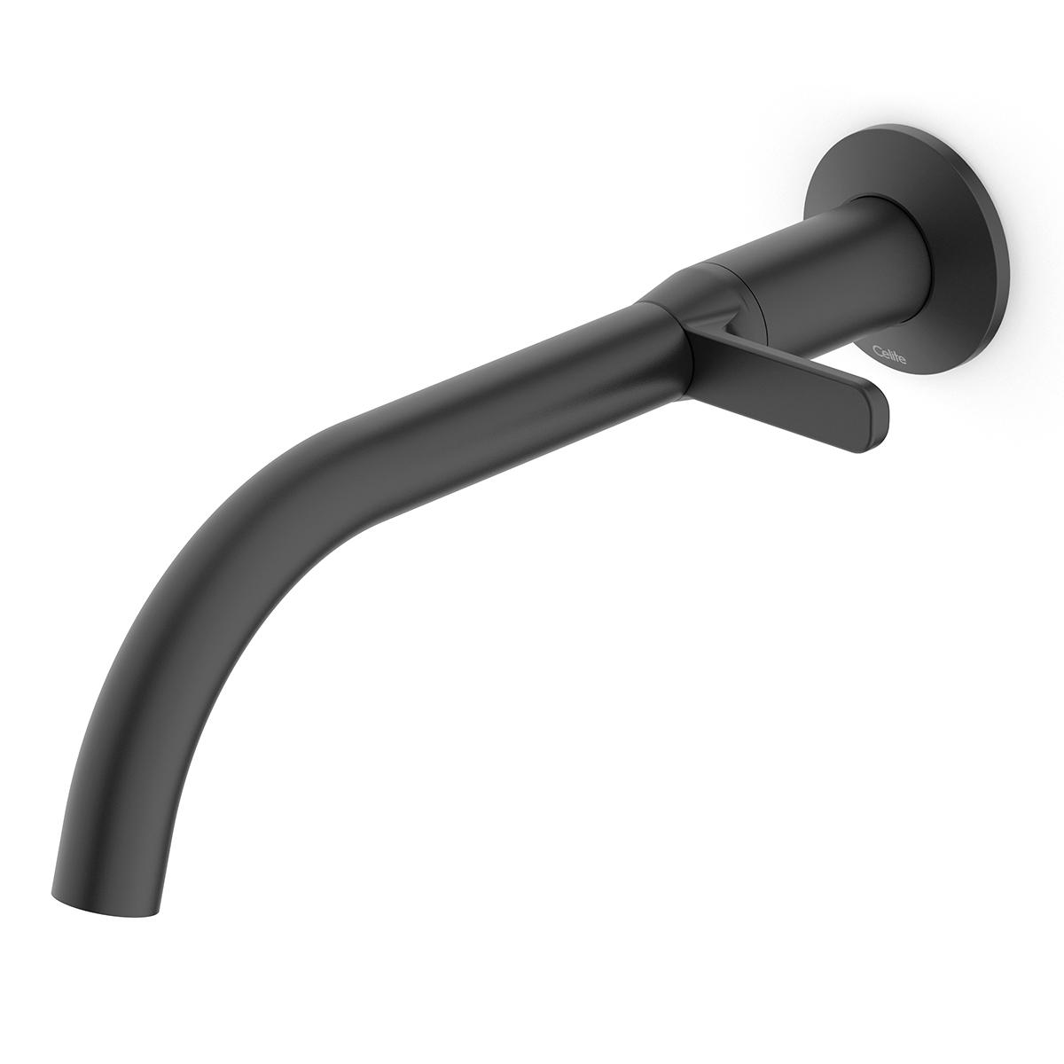 Llave Design De Pared Para Lavatorio - Negro