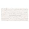 Mayólica Portland Blanco Relieve Mate - 36X80 cm - 1.15 m2