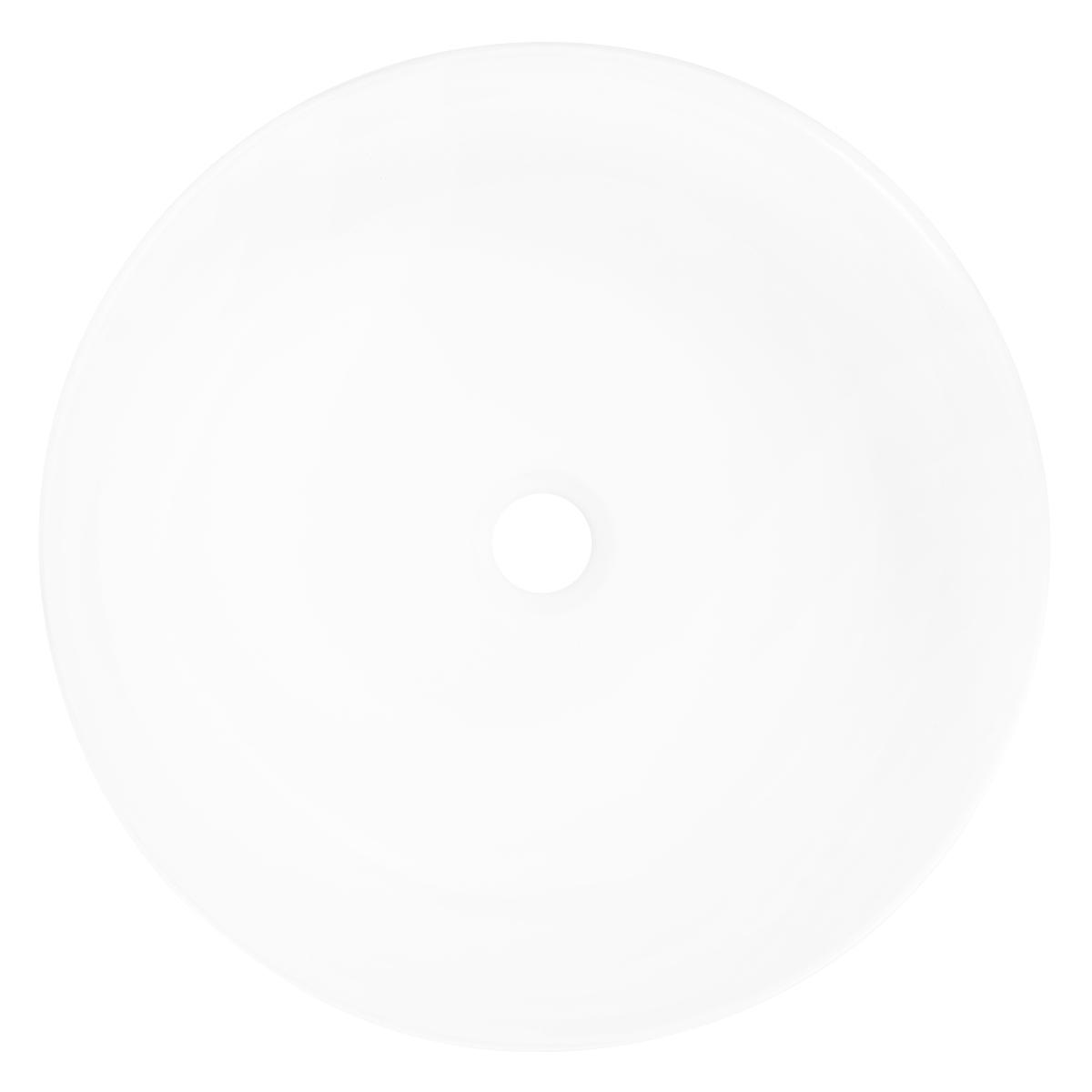 Bowl Lutxi Redondo Blanco Mate - 41.5X41.5X13.5 cm