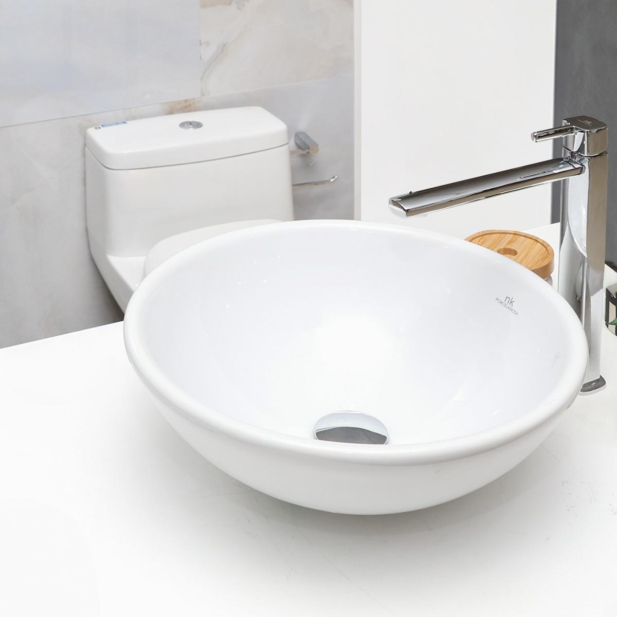 Bowl Glove Redondo Al Mueble - Blanco