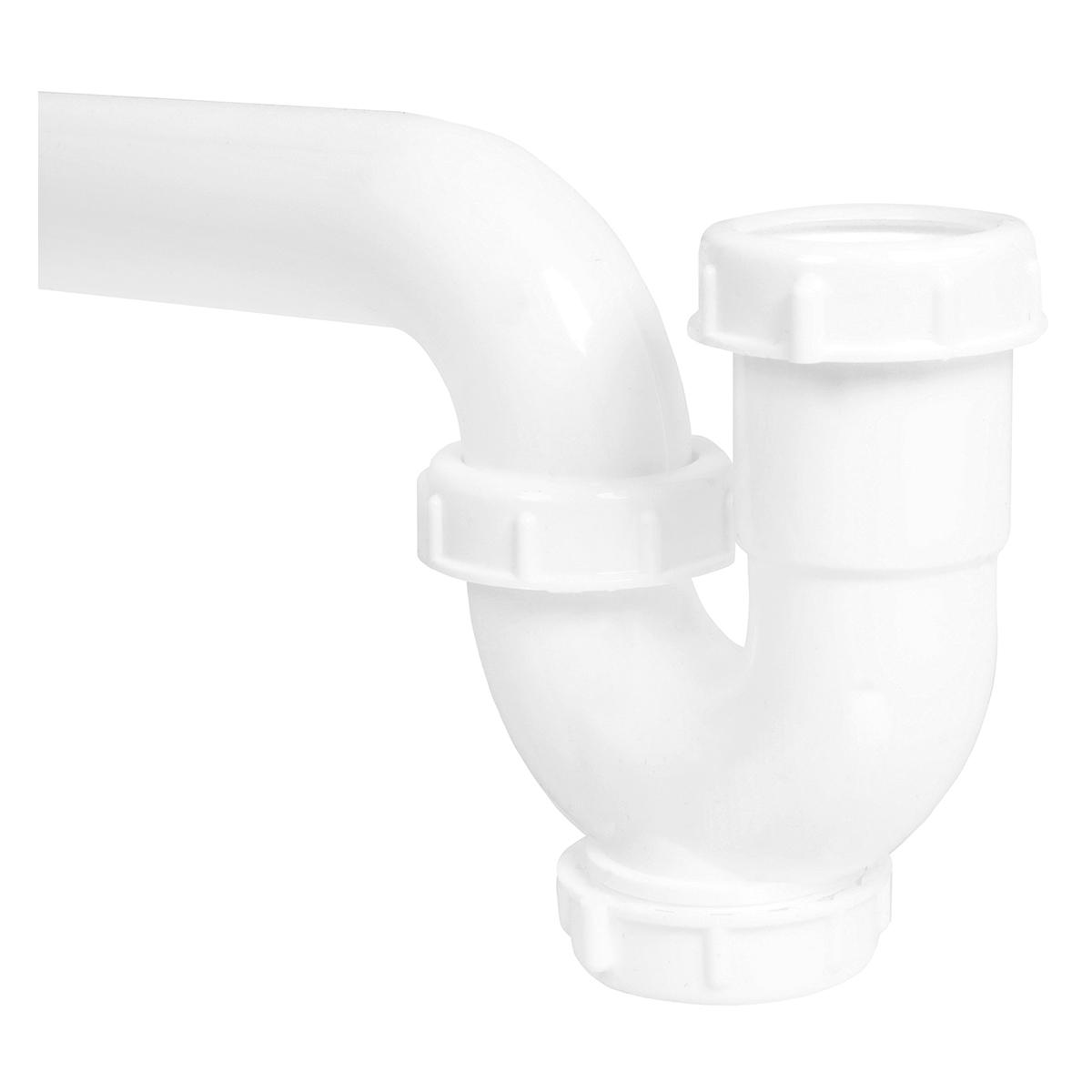 Trampa Pvc Canopla Conector A La Pared 1 1/2"